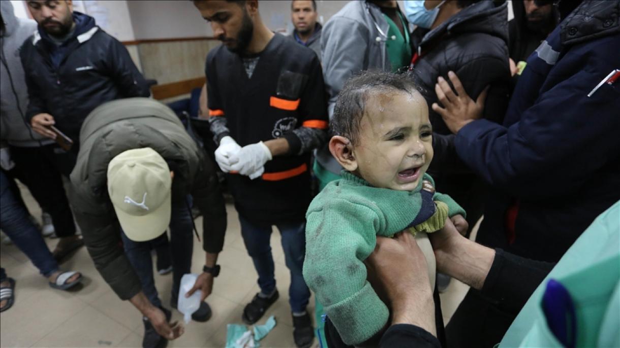 مرگ و میر ناشی از تشنگی و گرسنگی در نواز غزه