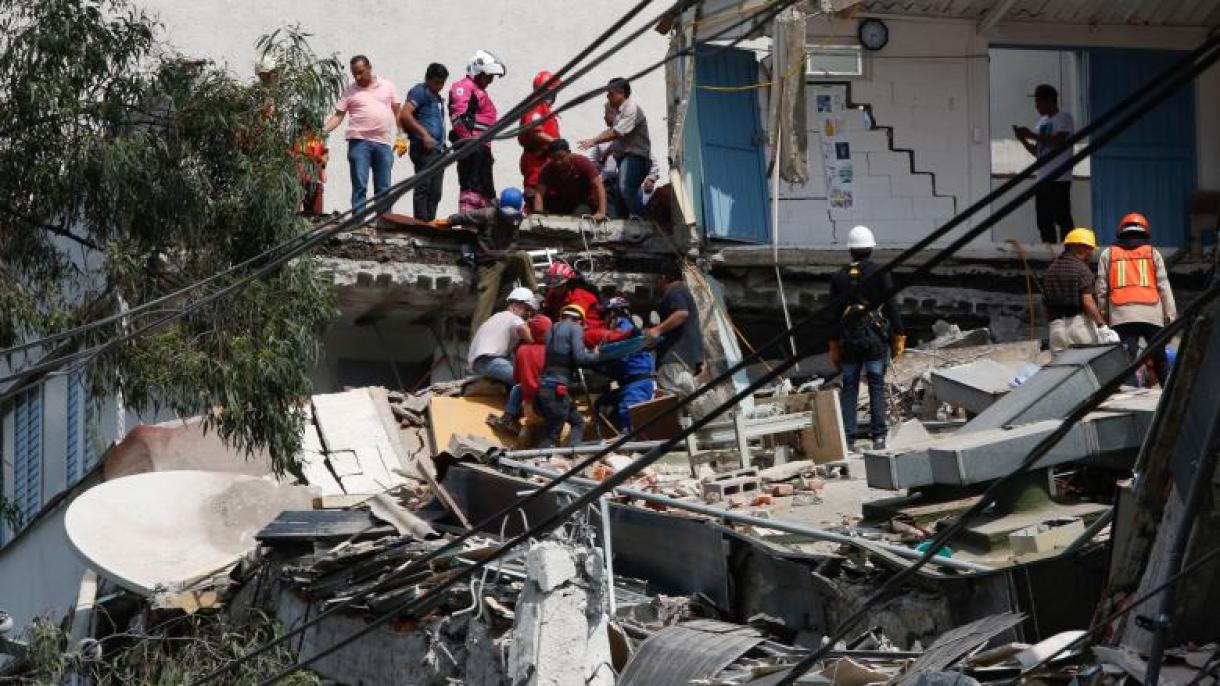 El Potente Terremoto Revive Miedo En México Trt Español 9559