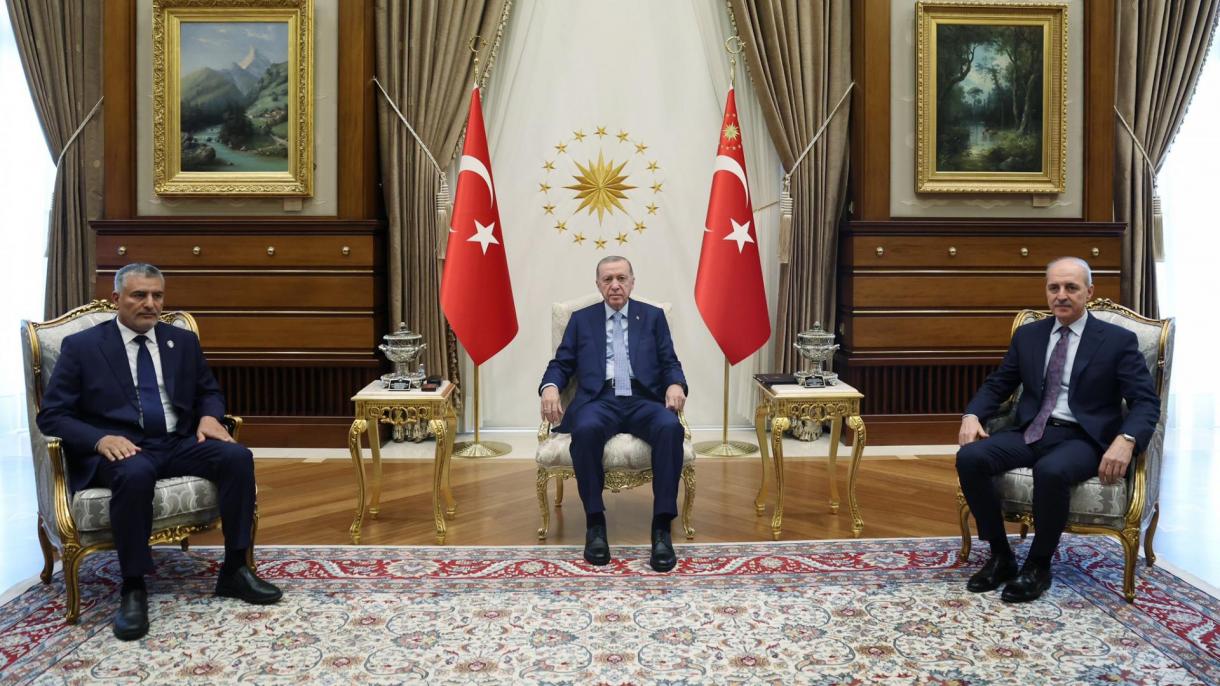 Prezident Erdogan Muhammed Tekaleni kabul etdi