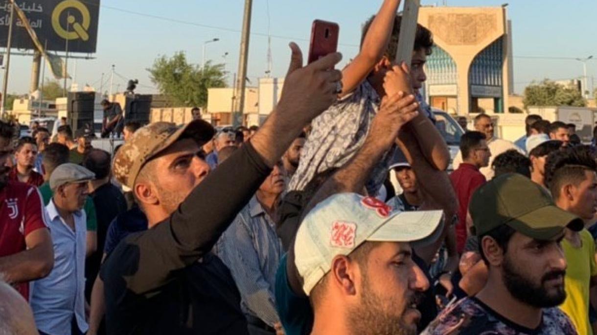 Kormányellenes tüntetések Irakban