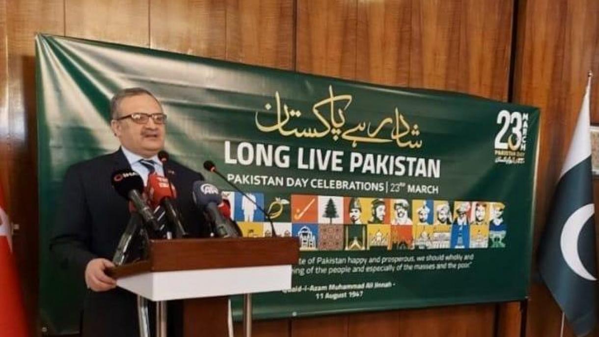 انقرہ میں سفیر پاکستان کی رہائش گاہ پر یومِ پاکستان کی 75 ویں سالگرہ کی پُرجوش تقریب