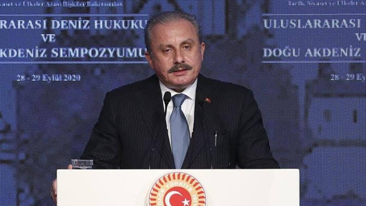 رئیس مجلس ملی تورکیه: تورکیه همواره با تمام قدرت مادی و معنوی‌اش در کنار آذربایجان خواهد بود