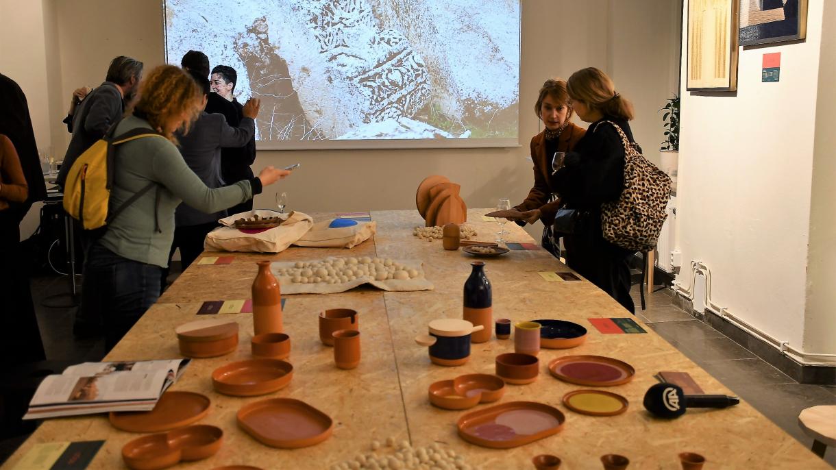 土耳其和在土避难的叙利亚妇女的手工艺作品在瑞典展会亮相
