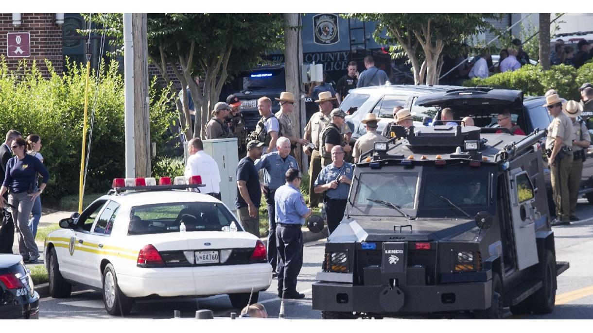 امریکہ: اخبارکے دفتر پر حملہ،5 افراد ہلاک