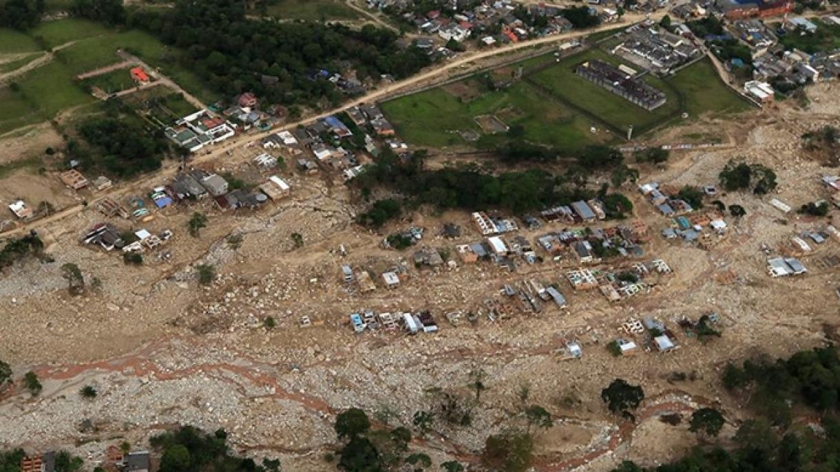 Hay más de 40 muertos en las inundaciones causadas por las lluvias torrenciales en Colombia