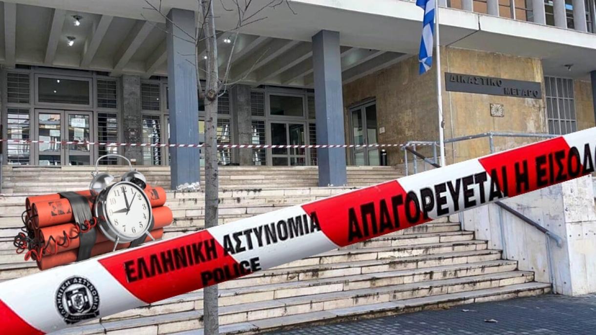 Un plic cu material exploziv a fost trimis la un tribunal din Grecia