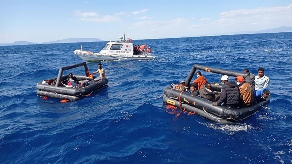 نجات 131 پناهجوی رانده شده از سوی نیروهای یونانی