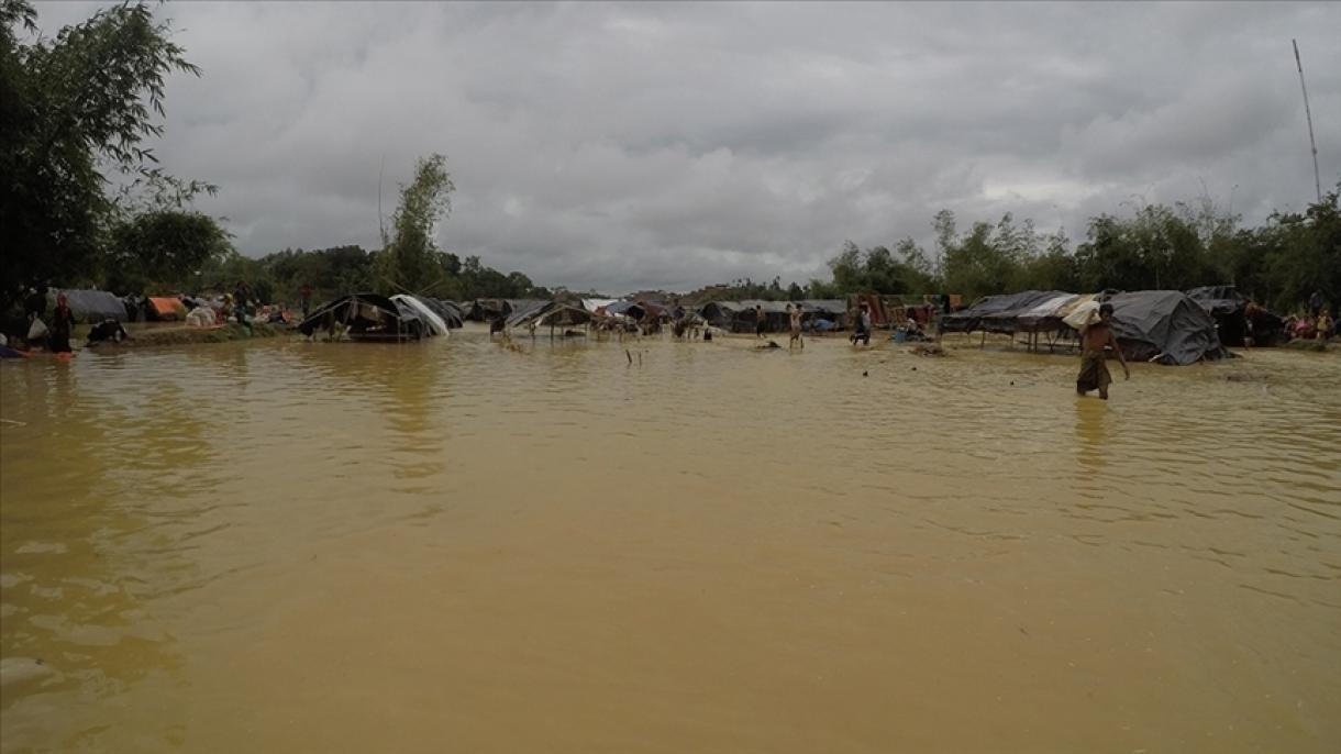 Más de 10 mil personas se ven afectadas por las inundaciones en Myanmar