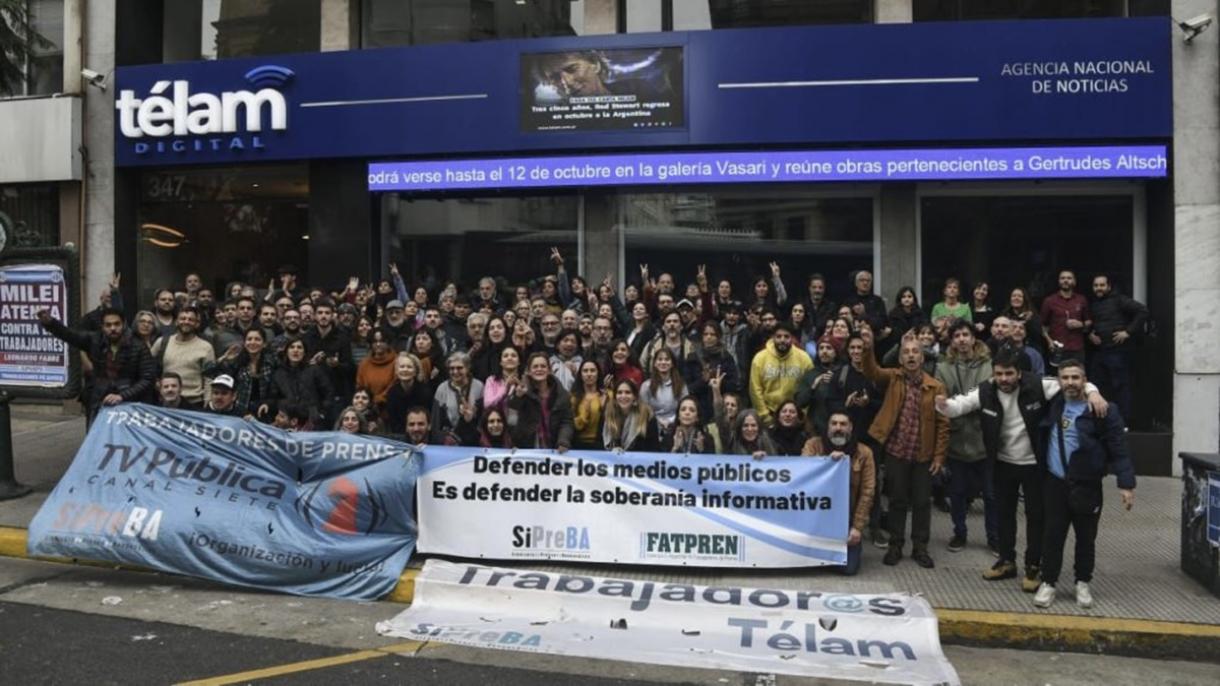 阿根廷政府决定关闭国家通讯社Telam