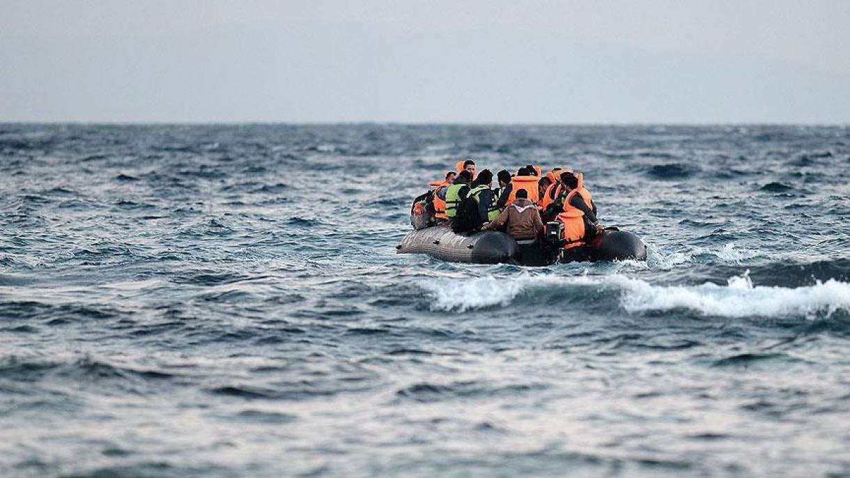 爱琴海一艘载有偷渡客船只沉没致15死
