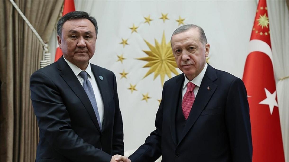 Президент Эрдоган ТМУнун башкы катчысы Өмүралиевди кабыл алды