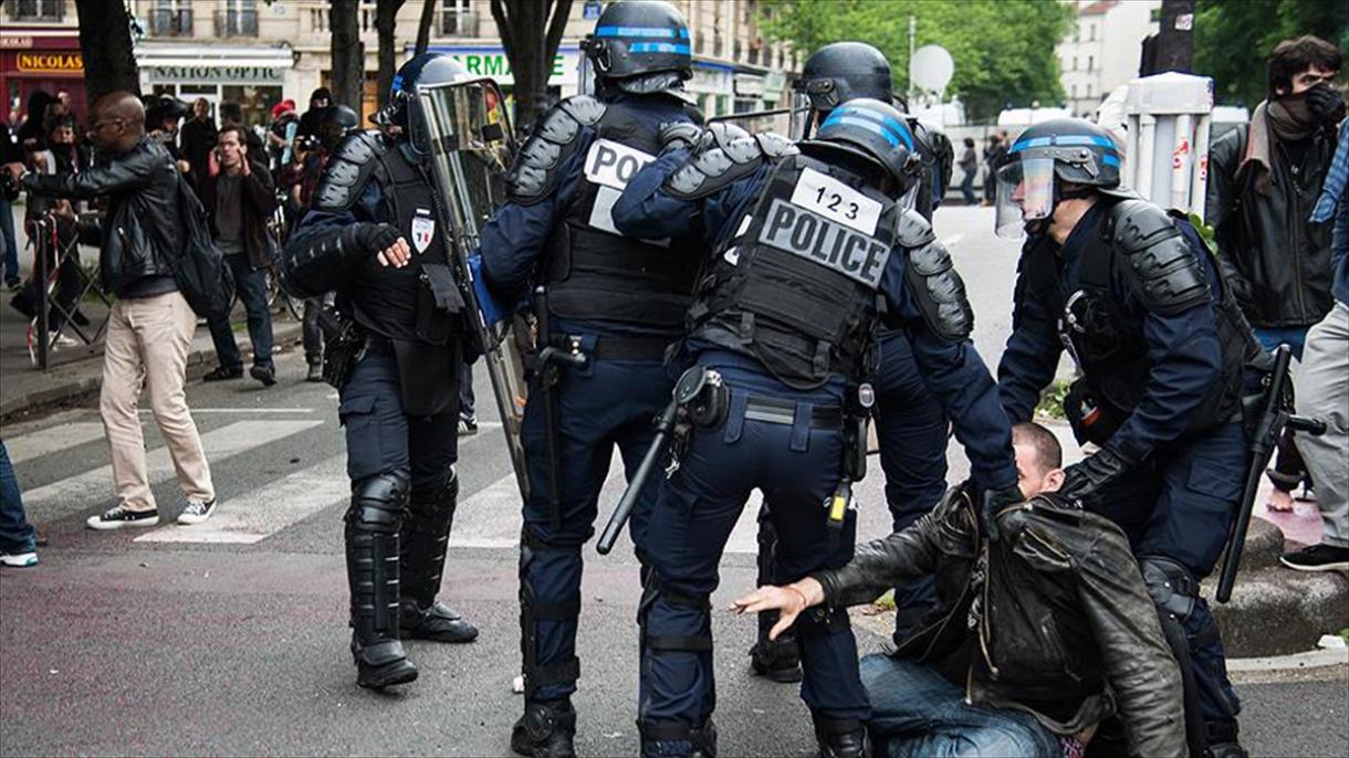 法国总理强行通过劳动法修改案  民众示威抗议