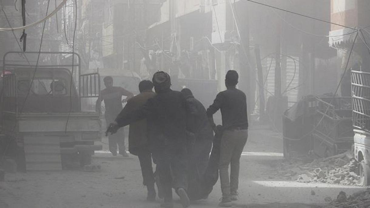 59 civil vesztette életét Kelet-Gutában az Aszad-rezsim bombatámadásai során