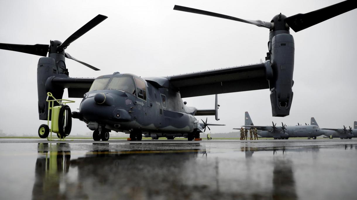 Американски летателния апарат Osprey падна в океана близо до японския остров Якушима