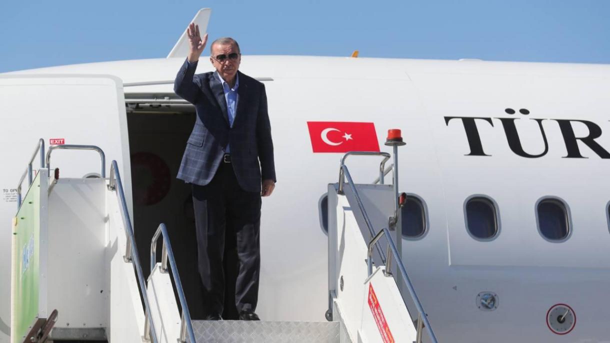 Il presidente Recep Tayyip Erdogan si recherà oggi in Algeria