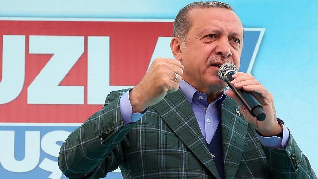 اردوغان: خواهان آزادی بیان و دموکراسی برای شهروندان خود هستیم