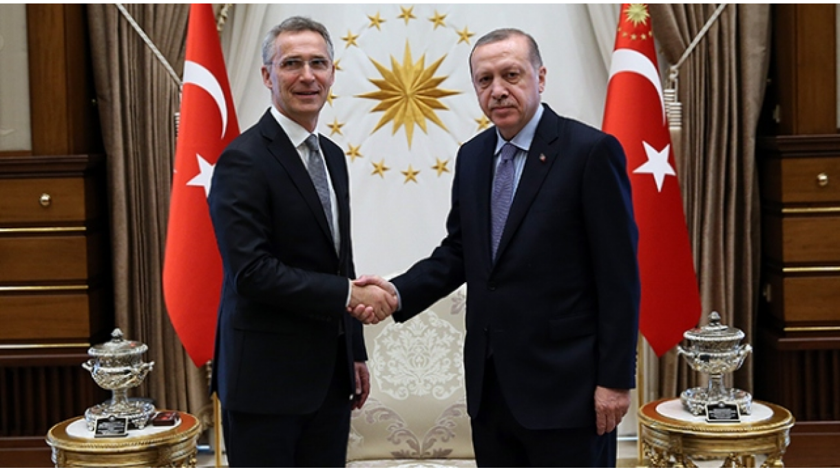 土耳其总统接见北约秘书长