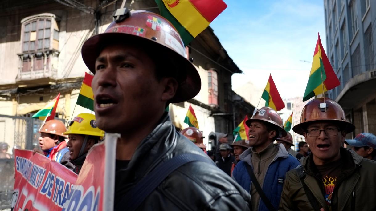 Boliviyada rizasızlıq belderü çarası