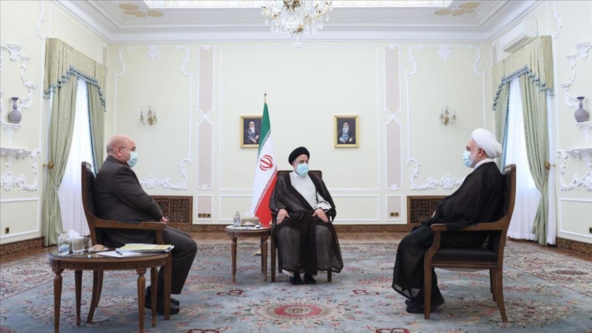 سران سه قوه ایران طی نشستی اعتراضات اخیر در این کشور را بررسی کردند