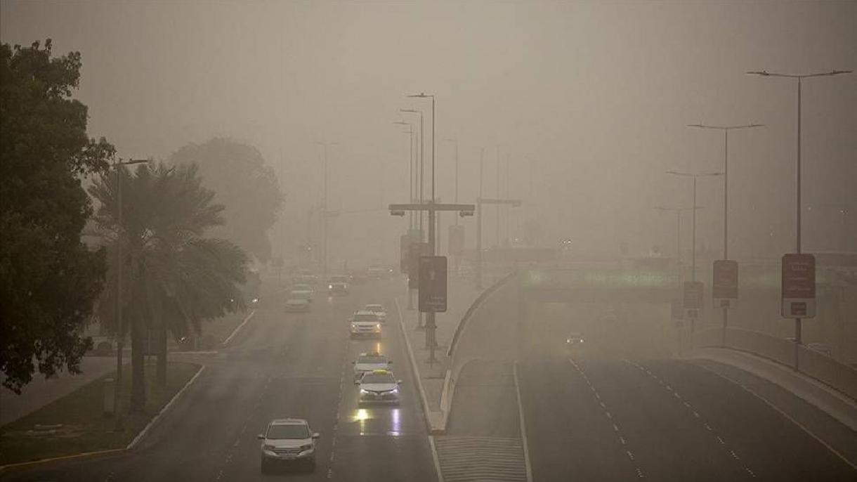 Rossz időjárási körülmények arab országokban