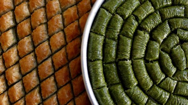 O Baklava turco é exportado para 48 países em 5 continentes