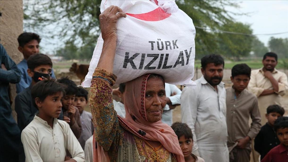 سازمان هلال‌احمر ترکیه به بیش از 20 میلیون نفر در جهان دست یاری دراز کرد
