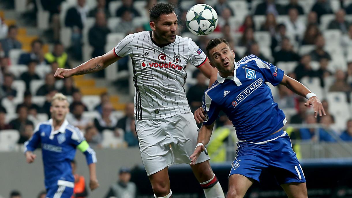 Beşiktaş e Dínamo de Kiev não passam de um empate: 1-1