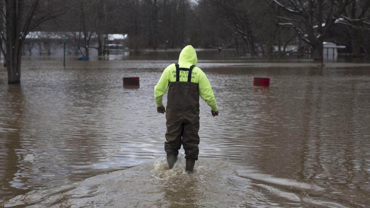امریکہ:وسطی و مغربی ریاستوں میں شدید بارشیں اور سیلاب،5 افراد ہلاک