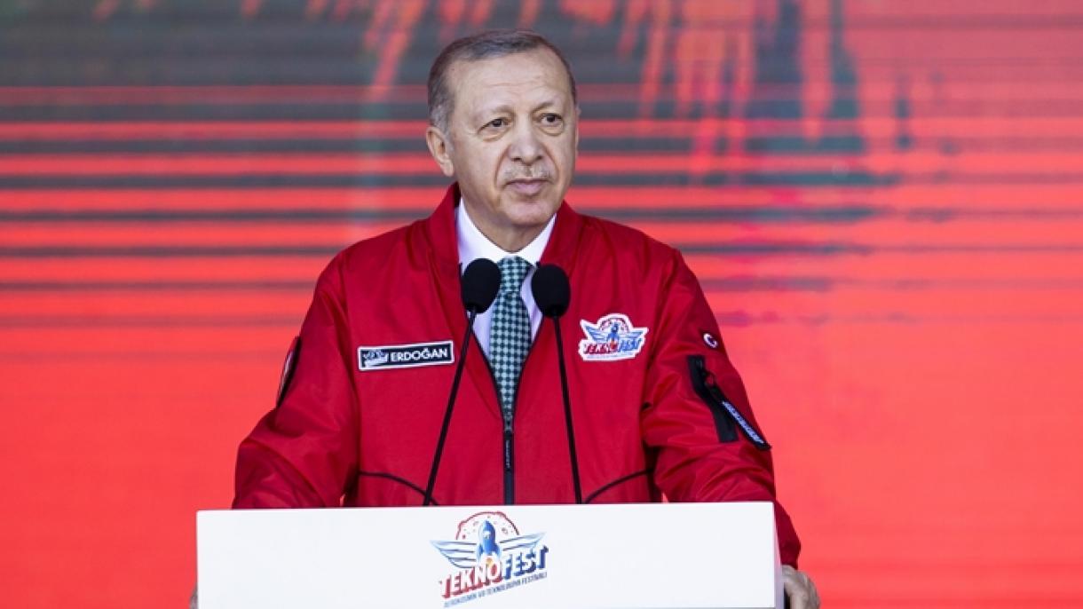 ترکی کی کسی کی سرزمین پر کوئی نظر نہیں : صدر ایردوان
