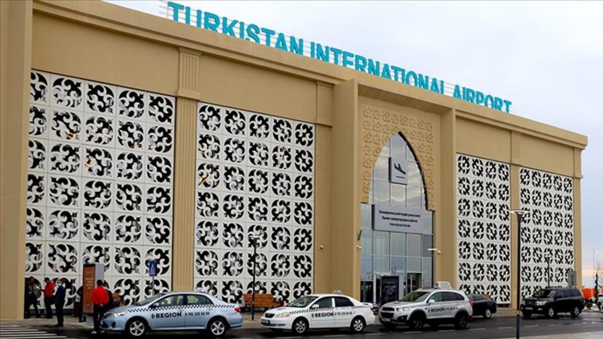突厥斯坦机场的首次国际航班将至土耳其