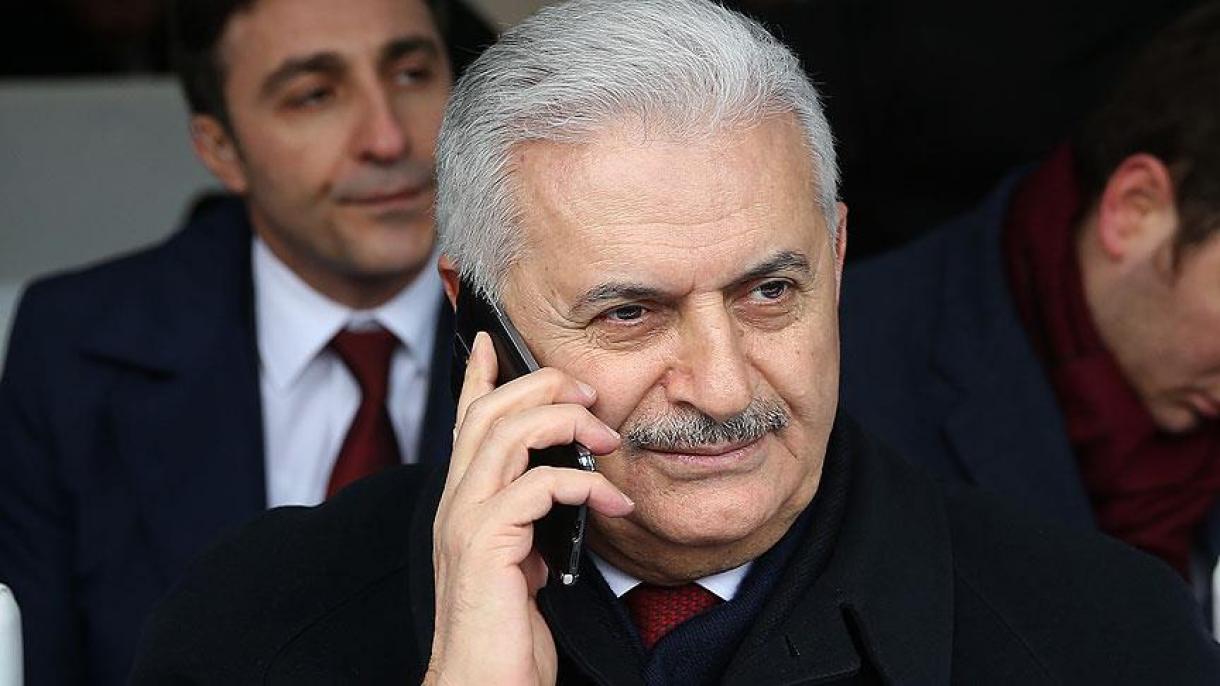 Premier Yildirim parla al telefono con il suo omologo greco Tsipras