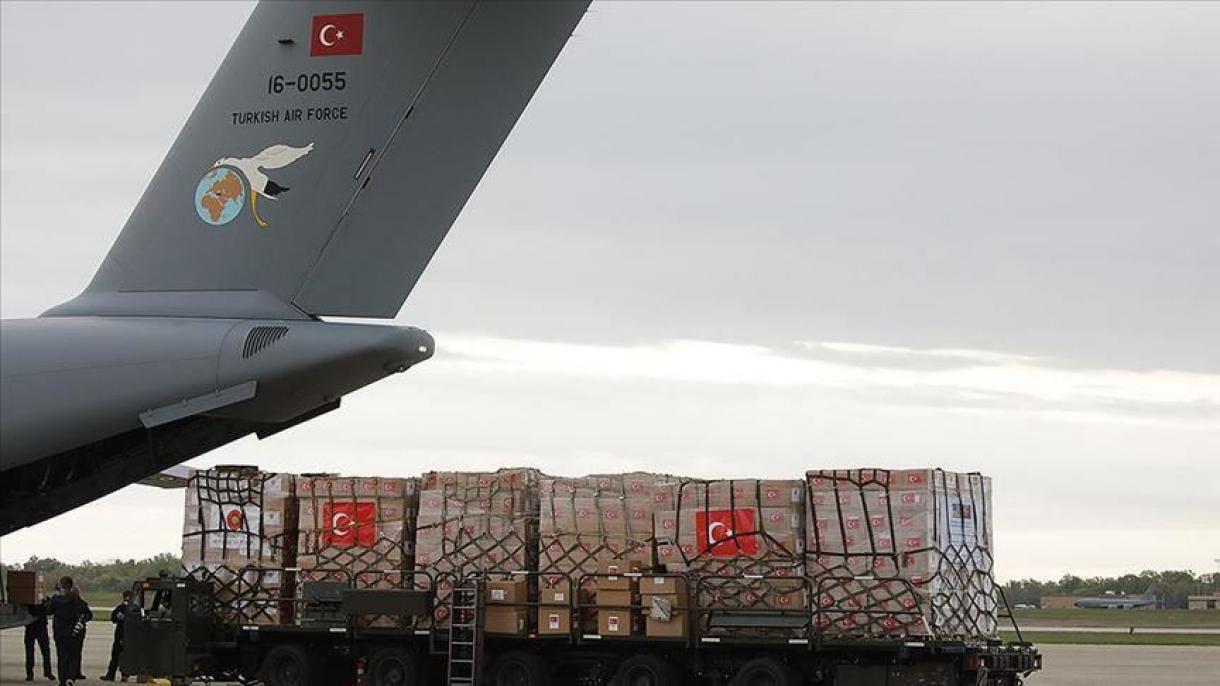 土耳其向法国提供医疗援助物资