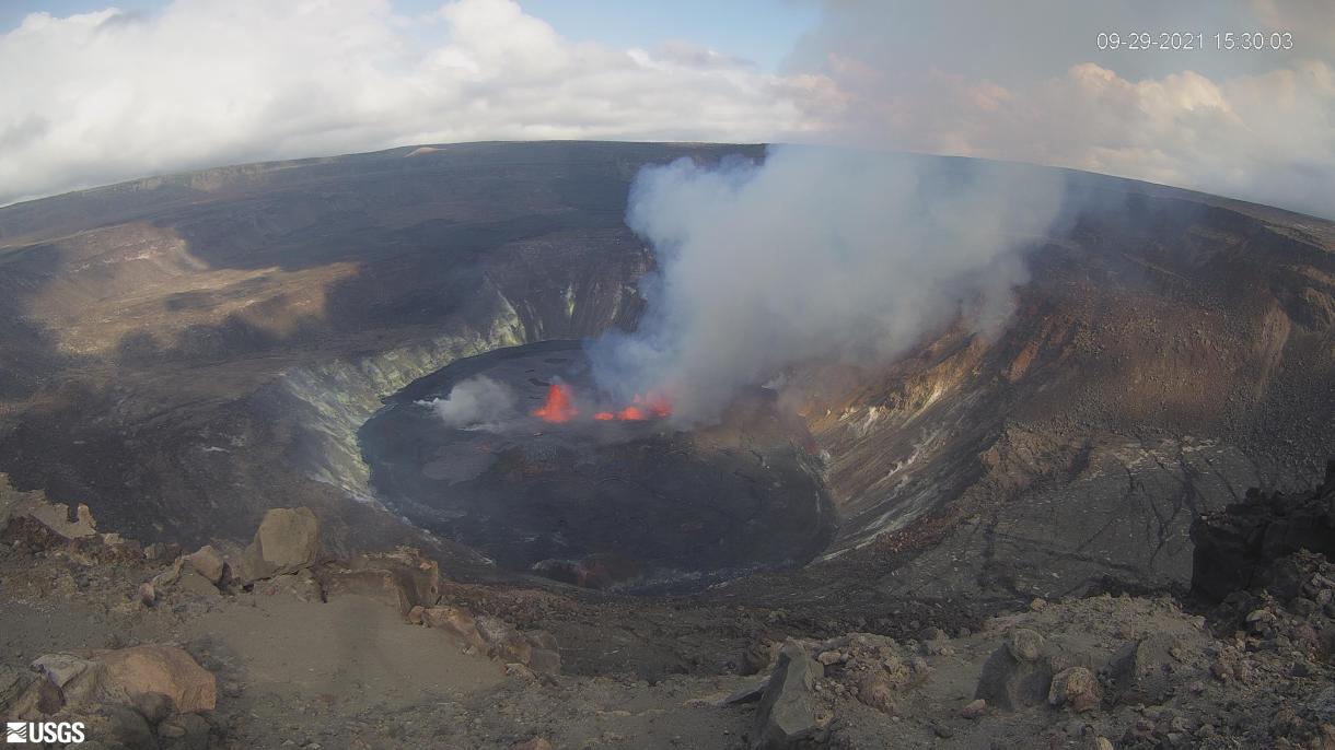 Gawaýidäki Kilauea wulkany hereket etmäge başlady