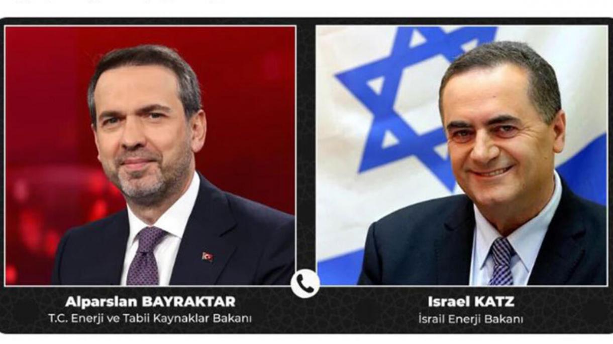 Bayraktar telefonbeszélgetést folytatott Izrael energiaügyi miniszterével, Katzzal