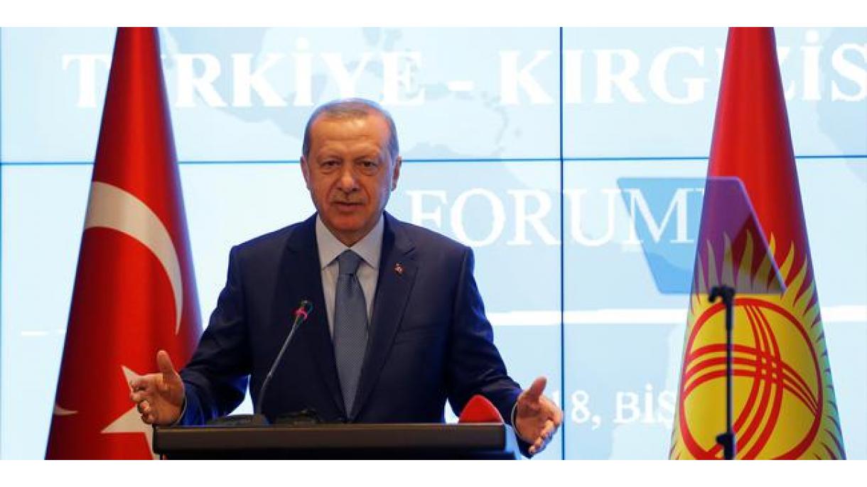 Erdogan Türkiýe-Gyrgyzystan Işewürler forumyna gatnaşdy
