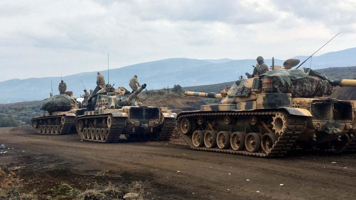 ترکیه تروریست های پ.ک.ک/پ.ی.د را از یک روستای دیگر در عفرین عقب راند