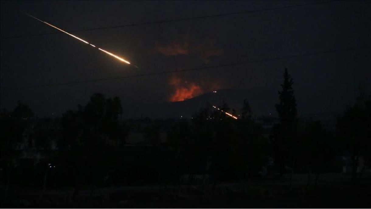 حمله موشکی به پایگاههای نظامی رژیم اسد و ایران در سوریه