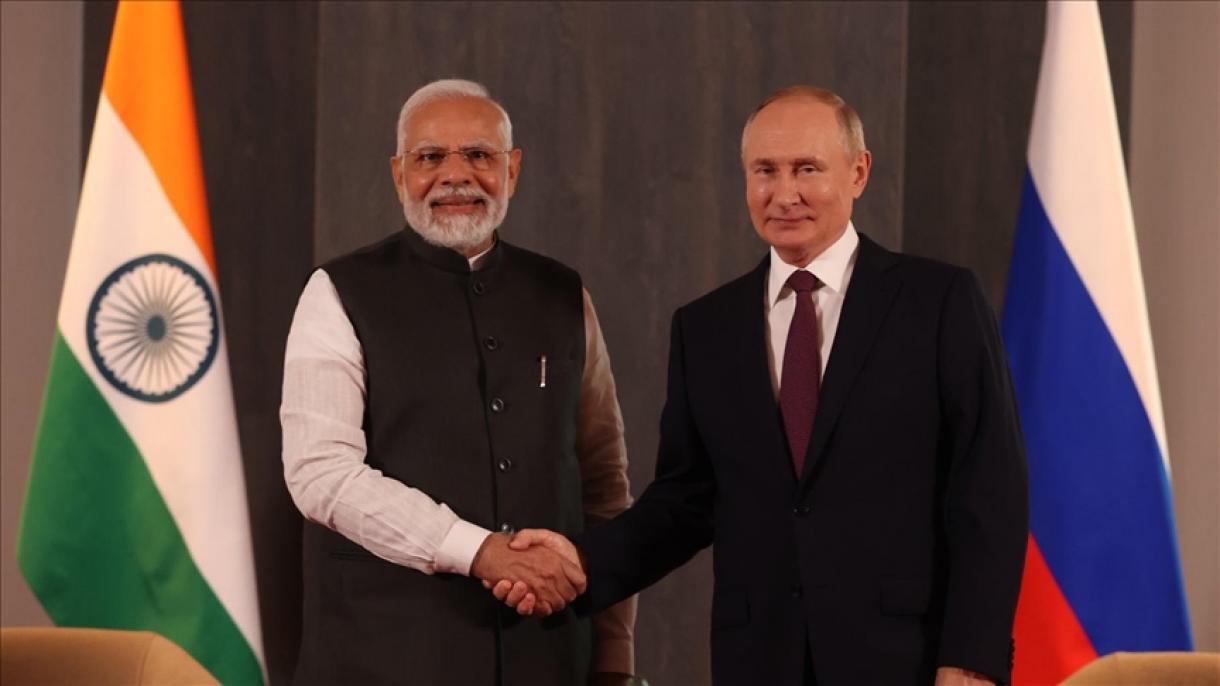 Putin Bilen Modi Telefon Arkaly Söhbetdeşlik Geçirdi