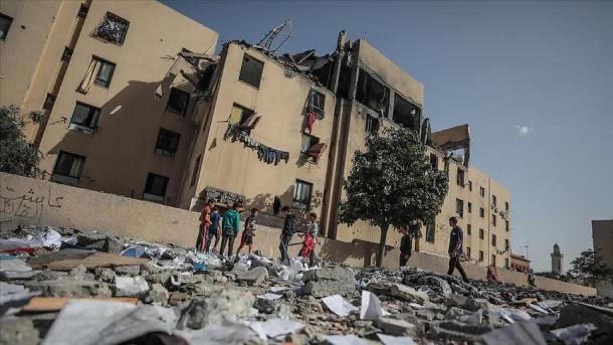 Israel organizou ataques aéreos contra 350 alvos no fim de semana na Palestina