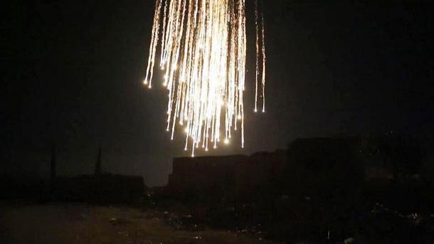 Israel "usou bombas de fósforo branco contra Gaza"