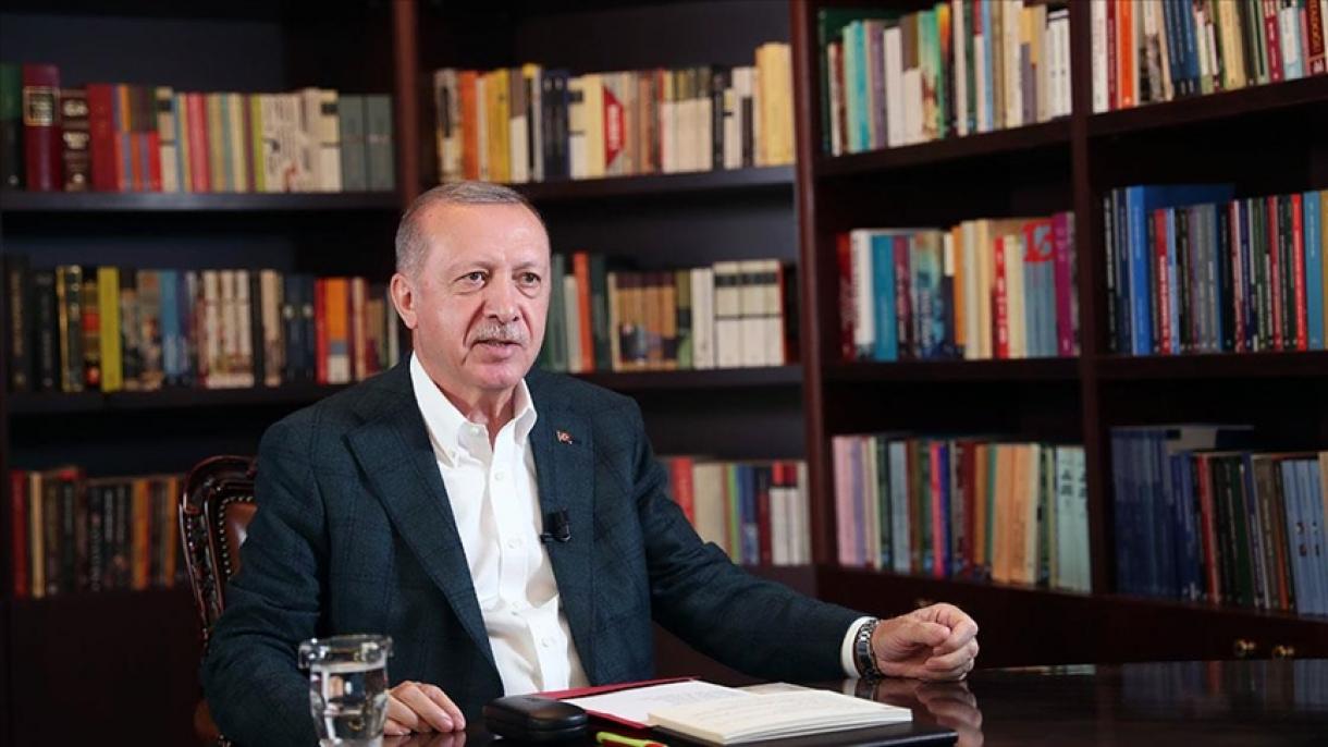 Президент Ердоған жастармен онлайн бас қосты