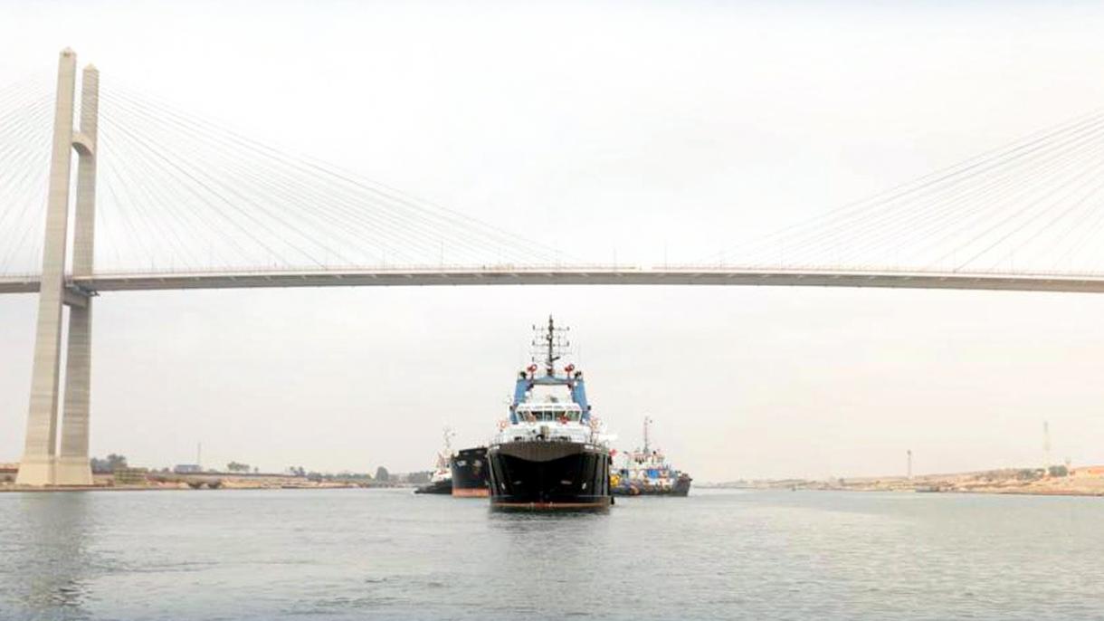 Товарният кораб  който заседна в Суецкия канал е освободен