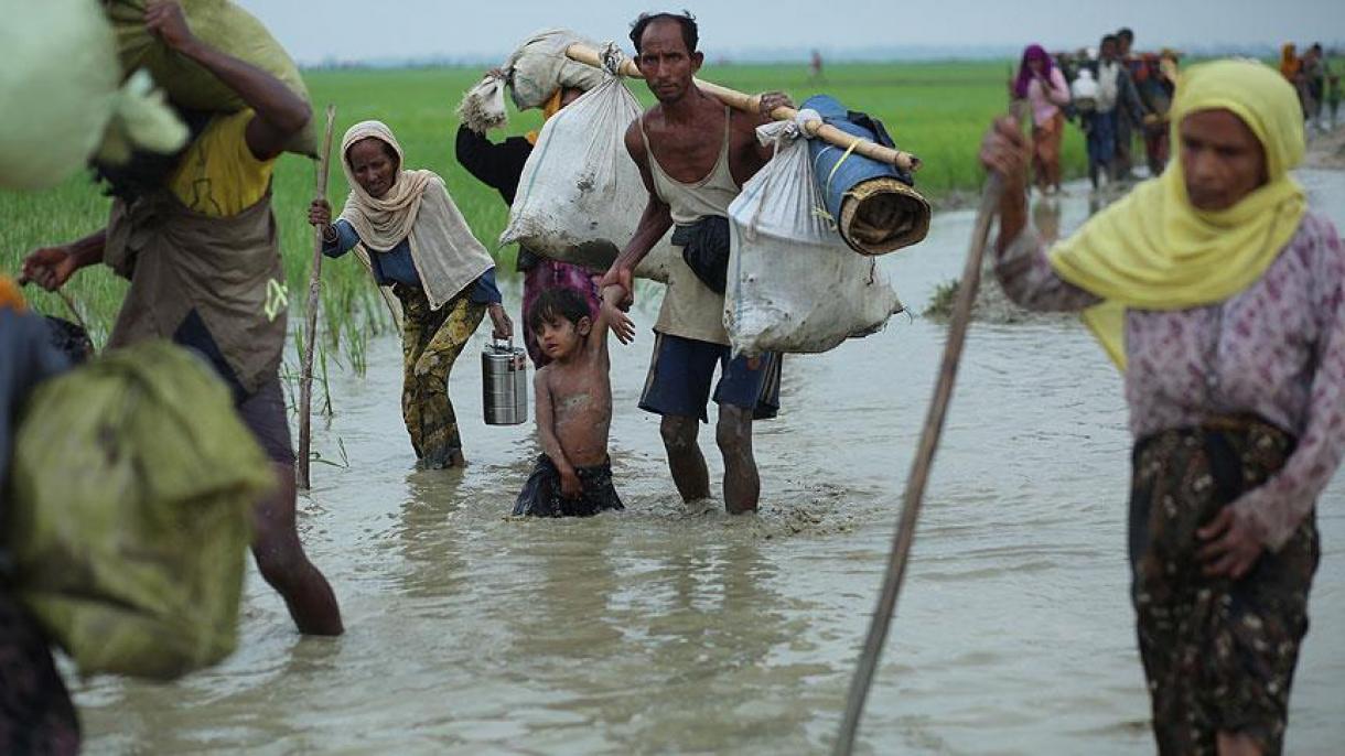 بیش از 123 هزار مسلمان آراکانی به بنگلادش فرار کرده‌اند