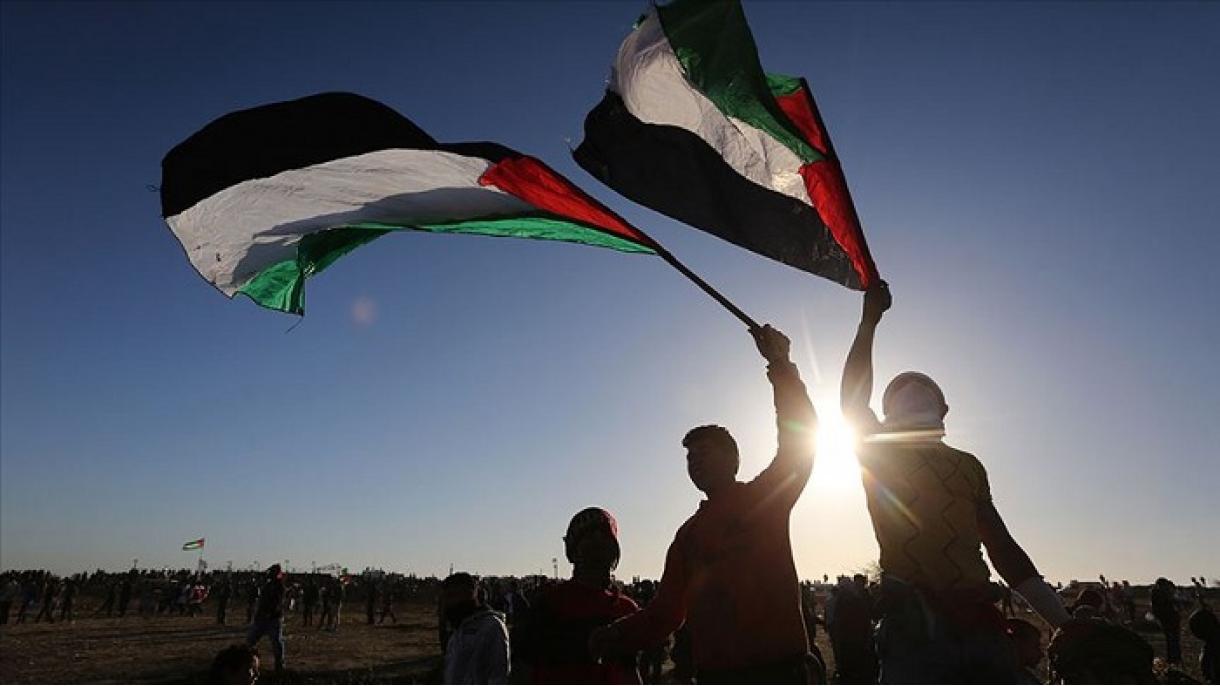 مداخله نظامیان اسرائیلی در تظاهرات مردم فلسطین به مناسبت «یوم النکبه»