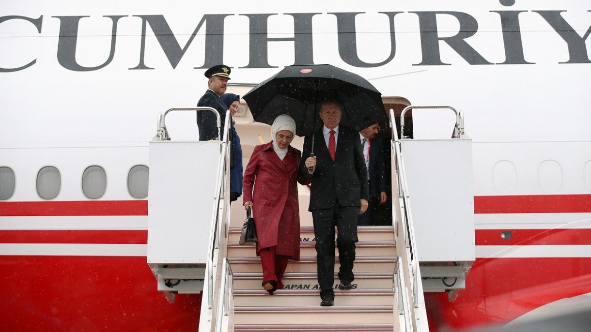 Oszakába utazott Recep Tayyip Erdoğan köztársasági elnök