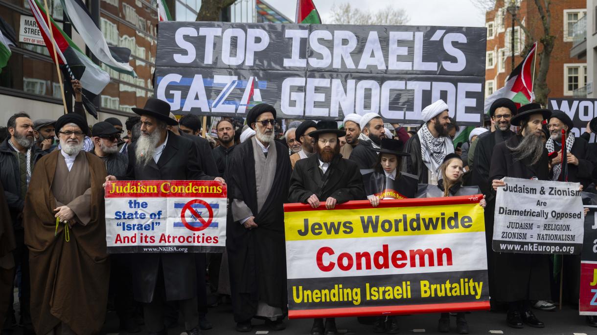世界各地在”世界圣城日“举行游行支持巴勒斯坦