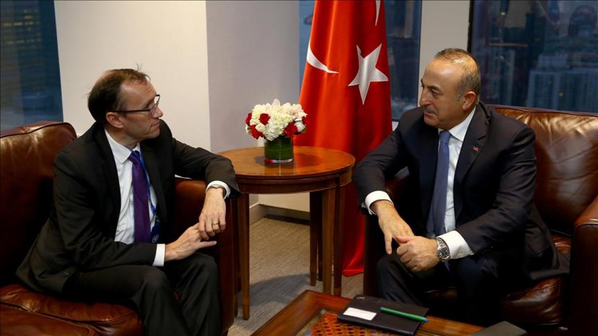 土耳其外长在美国与诸多官员谈论日内瓦塞浦路斯会议
