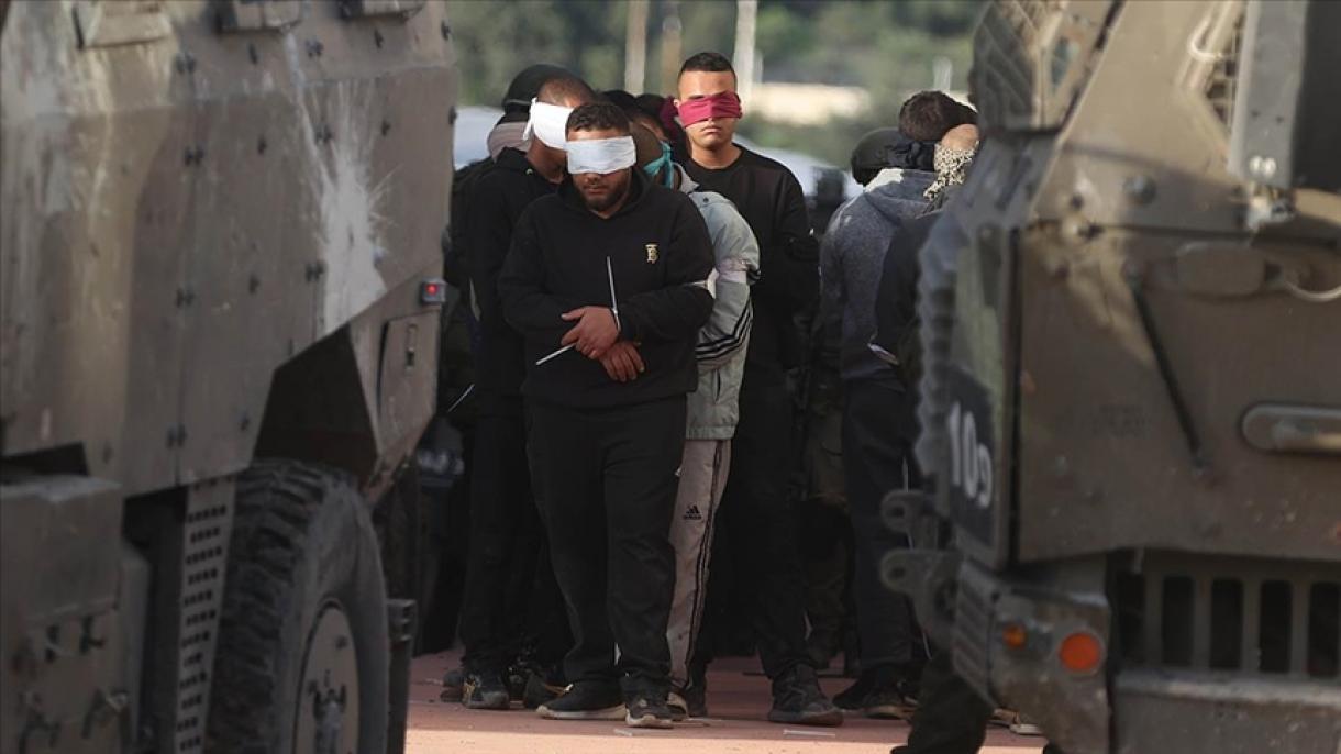 Se informó que el número de personas detenidas en Cisjordania aumentó a 6.255