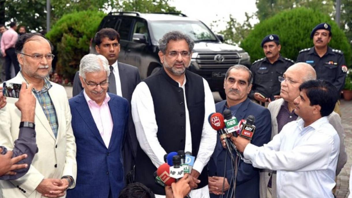 نواز شریف کی پالسیوں کو جاری رکھا جائے گا : وزیراعظم حاقان عباسی
