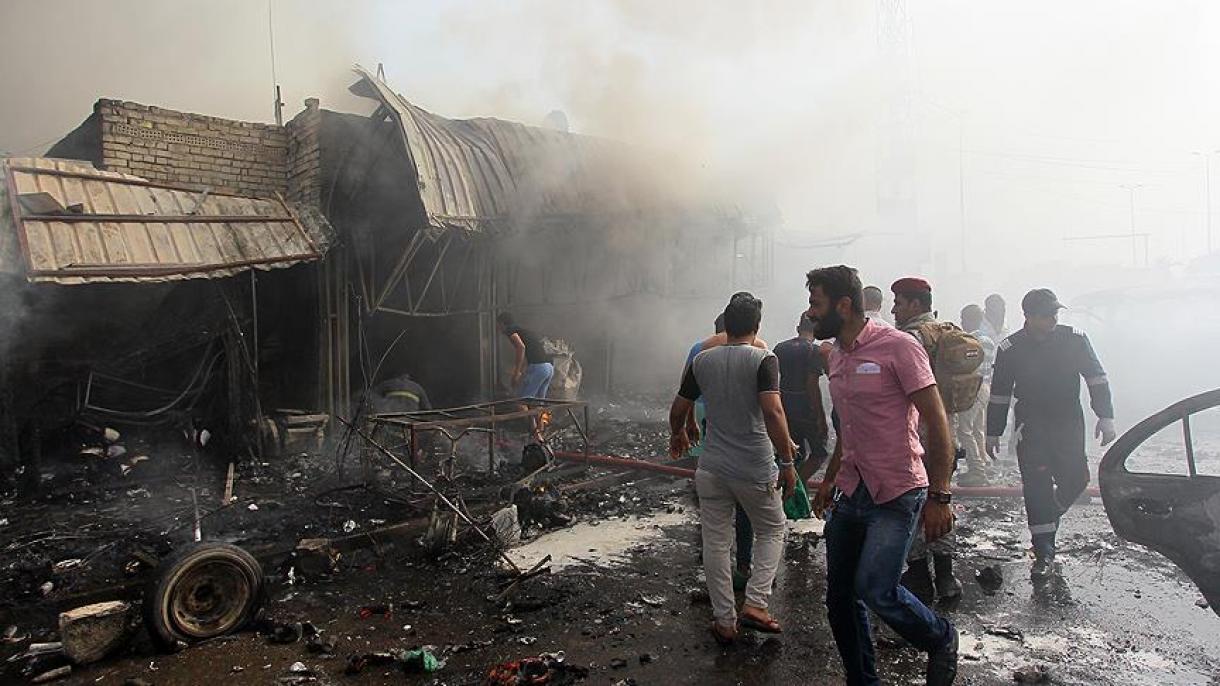 حمله انتحاری به کمپ مهاجران در عراق 14 کشته بر جای گذاشت